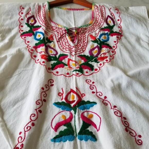 Mexican stitched top - Picture 3 of 5